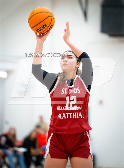 Thumbnail 1 in St. Pius X-St. Matthias Academy @ Rosamond (CIF State Divison V Regional Semifinals) photogallery.