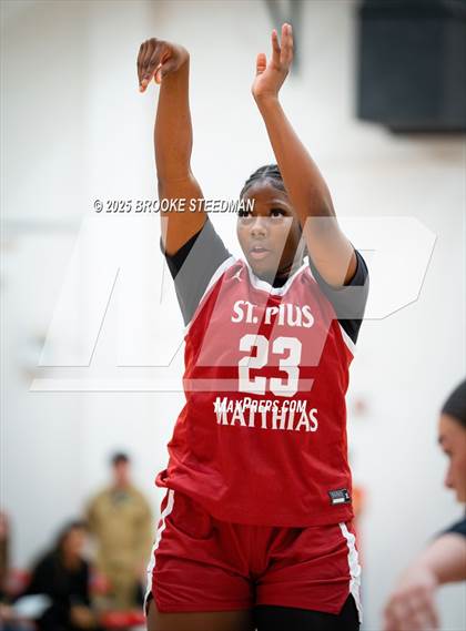 Thumbnail 1 in St. Pius X-St. Matthias Academy @ Rosamond (CIF State Divison V Regional Semifinals) photogallery.