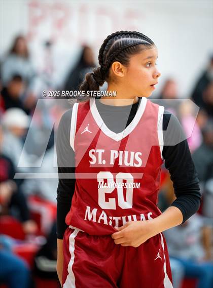 Thumbnail 1 in St. Pius X-St. Matthias Academy @ Rosamond (CIF State Divison V Regional Semifinals) photogallery.
