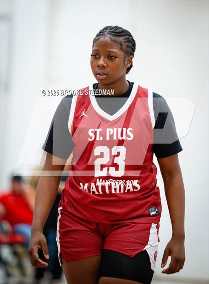 Thumbnail 3 in St. Pius X-St. Matthias Academy @ Rosamond (CIF State Divison V Regional Semifinals) photogallery.