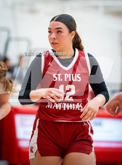 Thumbnail 2 in St. Pius X-St. Matthias Academy @ Rosamond (CIF State Divison V Regional Semifinals) photogallery.