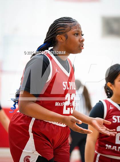 Thumbnail 3 in St. Pius X-St. Matthias Academy @ Rosamond (CIF State Divison V Regional Semifinals) photogallery.