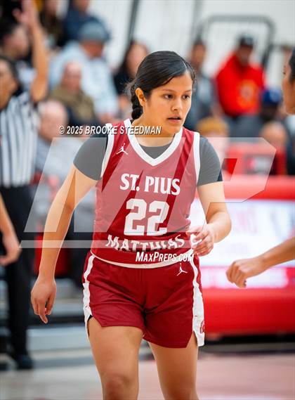 Thumbnail 2 in St. Pius X-St. Matthias Academy @ Rosamond (CIF State Divison V Regional Semifinals) photogallery.
