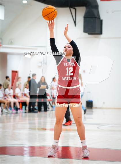 Thumbnail 2 in St. Pius X-St. Matthias Academy @ Rosamond (CIF State Divison V Regional Semifinals) photogallery.