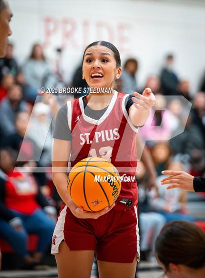 Thumbnail 3 in St. Pius X-St. Matthias Academy @ Rosamond (CIF State Divison V Regional Semifinals) photogallery.