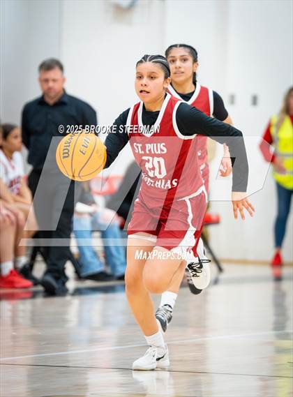 Thumbnail 1 in St. Pius X-St. Matthias Academy @ Rosamond (CIF State Divison V Regional Semifinals) photogallery.