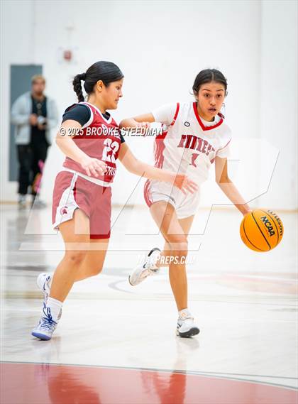 Thumbnail 2 in St. Pius X-St. Matthias Academy @ Rosamond (CIF State Divison V Regional Semifinals) photogallery.