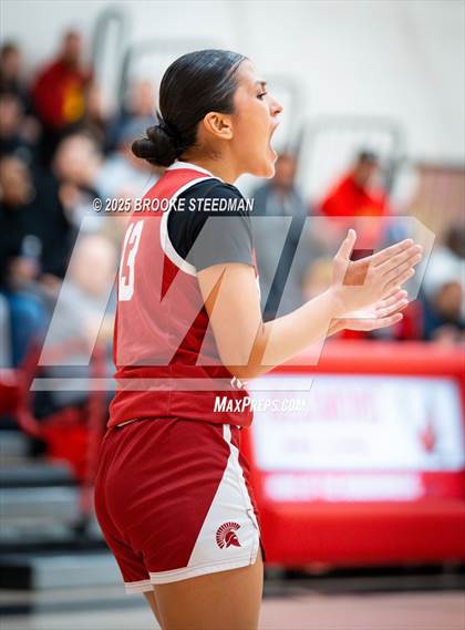 Thumbnail 3 in St. Pius X-St. Matthias Academy @ Rosamond (CIF State Divison V Regional Semifinals) photogallery.