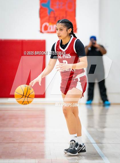 Thumbnail 1 in St. Pius X-St. Matthias Academy @ Rosamond (CIF State Divison V Regional Semifinals) photogallery.