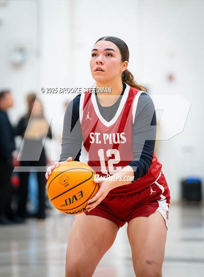 Thumbnail 3 in St. Pius X-St. Matthias Academy @ Rosamond (CIF State Divison V Regional Semifinals) photogallery.
