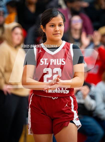 Thumbnail 2 in St. Pius X-St. Matthias Academy @ Rosamond (CIF State Divison V Regional Semifinals) photogallery.