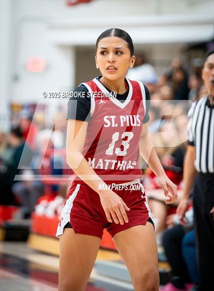 Thumbnail 3 in St. Pius X-St. Matthias Academy @ Rosamond (CIF State Divison V Regional Semifinals) photogallery.