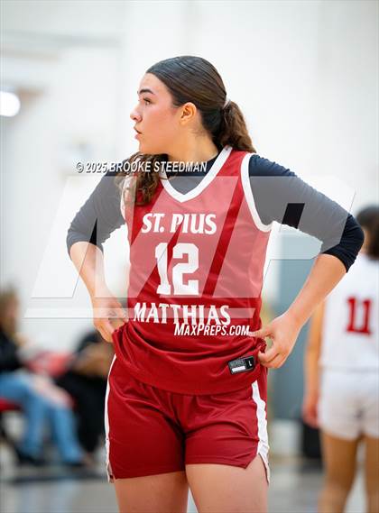 Thumbnail 2 in St. Pius X-St. Matthias Academy @ Rosamond (CIF State Divison V Regional Semifinals) photogallery.