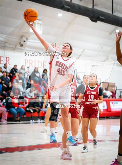 Thumbnail 2 in St. Pius X-St. Matthias Academy @ Rosamond (CIF State Divison V Regional Semifinals) photogallery.