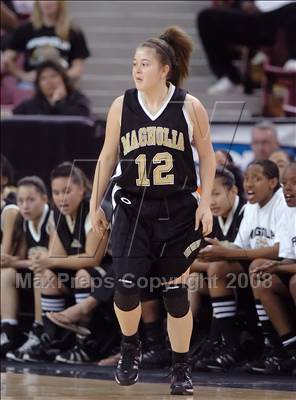 Thumbnail 3 in Magnolia vs. Sacred Heart Cathedral (CIF State D3 Final) photogallery.