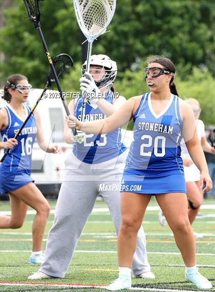 Thumbnail 3 in Stoneham vs Pentucket Regional (MIAA Division 4 Round of 32) photogallery.