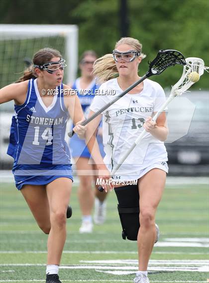 Thumbnail 3 in Stoneham vs Pentucket Regional (MIAA Division 4 Round of 32) photogallery.