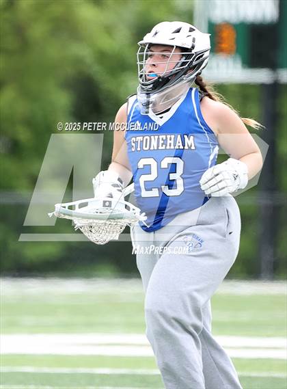 Thumbnail 3 in Stoneham vs Pentucket Regional (MIAA Division 4 Round of 32) photogallery.