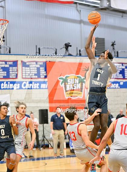 Thumbnail 1 in Holy Trinity Episcopal Academy vs Northside Christian (Sun Bash Tourney) photogallery.