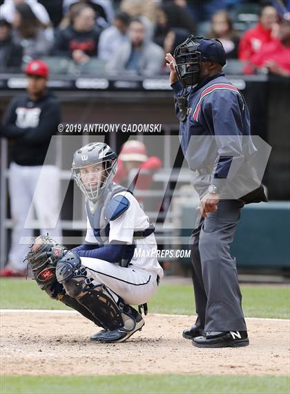 Thumbnail 3 in Lake View vs. Jones (Chicago Public League Final) photogallery.