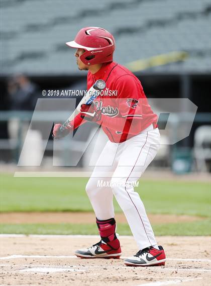 Thumbnail 1 in Lake View vs. Jones (Chicago Public League Final) photogallery.