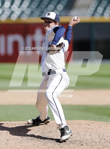 Thumbnail 2 in Lake View vs. Jones (Chicago Public League Final) photogallery.