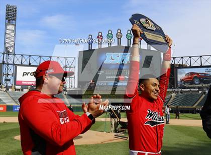 Thumbnail 3 in Lake View vs. Jones (Chicago Public League Final) photogallery.