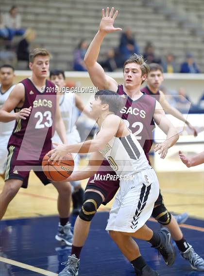 Thumbnail 1 in San Antonio Christian vs Edison [Thomas A.] (SAISD Invitational) photogallery.