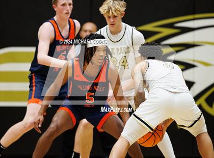 Thumbnail 2 in Oak Park vs. Rolling Hills Prep (CIF SS Division 2AA Round 2) photogallery.