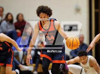 Thumbnail 1 in Oak Park vs. Rolling Hills Prep (CIF SS Division 2AA Round 2) photogallery.