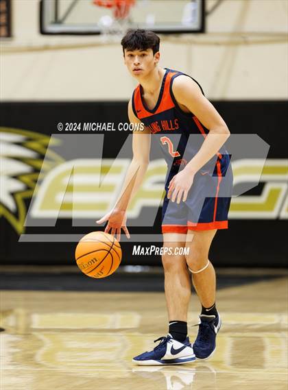 Thumbnail 2 in Oak Park vs. Rolling Hills Prep (CIF SS Division 2AA Round 2) photogallery.