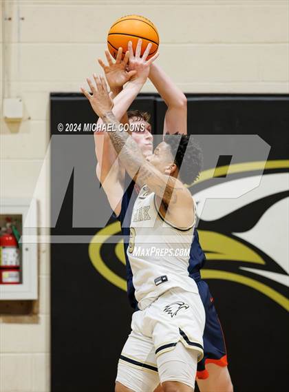 Thumbnail 3 in Oak Park vs. Rolling Hills Prep (CIF SS Division 2AA Round 2) photogallery.