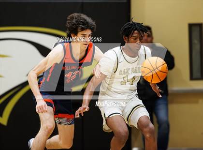 Thumbnail 3 in Oak Park vs. Rolling Hills Prep (CIF SS Division 2AA Round 2) photogallery.