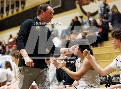Thumbnail 1 in Oak Park vs. Rolling Hills Prep (CIF SS Division 2AA Round 2) photogallery.