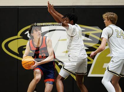 Thumbnail 1 in Oak Park vs. Rolling Hills Prep (CIF SS Division 2AA Round 2) photogallery.