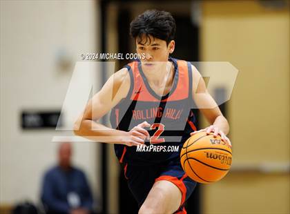 Thumbnail 1 in Oak Park vs. Rolling Hills Prep (CIF SS Division 2AA Round 2) photogallery.