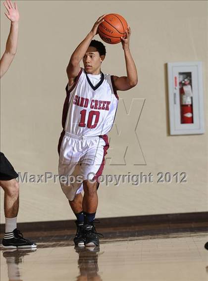 Thumbnail 2 in Sand Creek vs. Pueblo West (CHSAA 4A 2nd Round) photogallery.