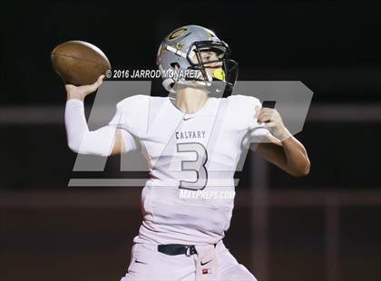 Thumbnail 1 in Calvary Baptist Academy vs. St. Charles Catholic (LHSAA D3 Quarterfinal Playoff) photogallery.
