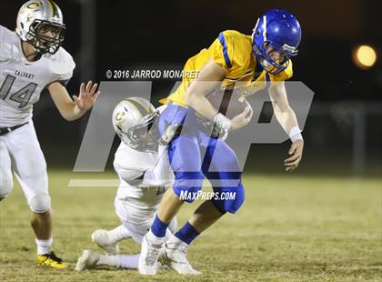 Thumbnail 3 in Calvary Baptist Academy vs. St. Charles Catholic (LHSAA D3 Quarterfinal Playoff) photogallery.