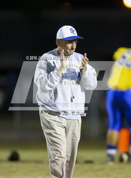 Thumbnail 2 in Calvary Baptist Academy vs. St. Charles Catholic (LHSAA D3 Quarterfinal Playoff) photogallery.