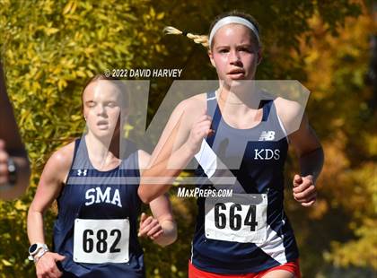 Thumbnail 2 in (CHSAA Regionals 3A) Region 5 Girls Cross Country photogallery.