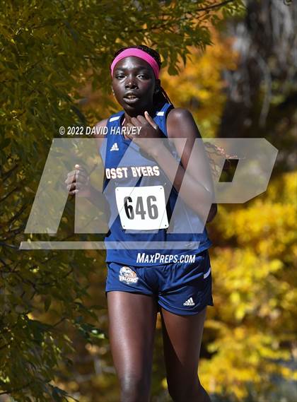 Thumbnail 1 in (CHSAA Regionals 3A) Region 5 Girls Cross Country photogallery.