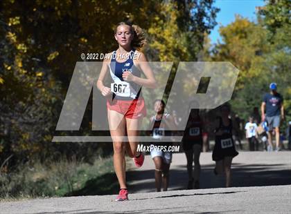 Thumbnail 1 in (CHSAA Regionals 3A) Region 5 Girls Cross Country photogallery.