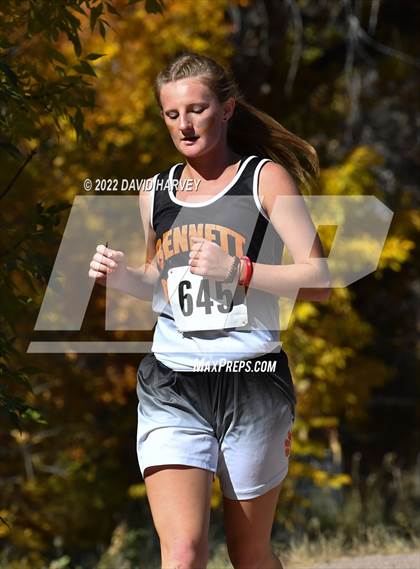 Thumbnail 1 in (CHSAA Regionals 3A) Region 5 Girls Cross Country photogallery.