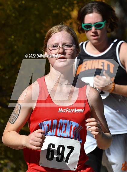 Thumbnail 1 in (CHSAA Regionals 3A) Region 5 Girls Cross Country photogallery.