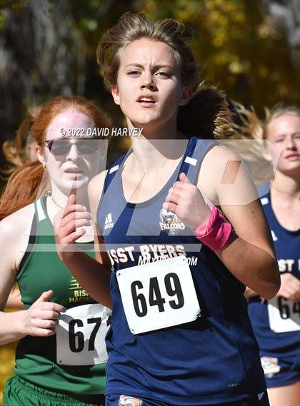 Thumbnail 1 in (CHSAA Regionals 3A) Region 5 Girls Cross Country photogallery.