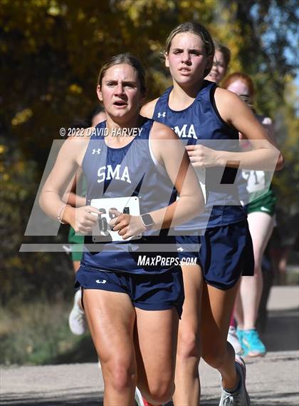Thumbnail 3 in (CHSAA Regionals 3A) Region 5 Girls Cross Country photogallery.