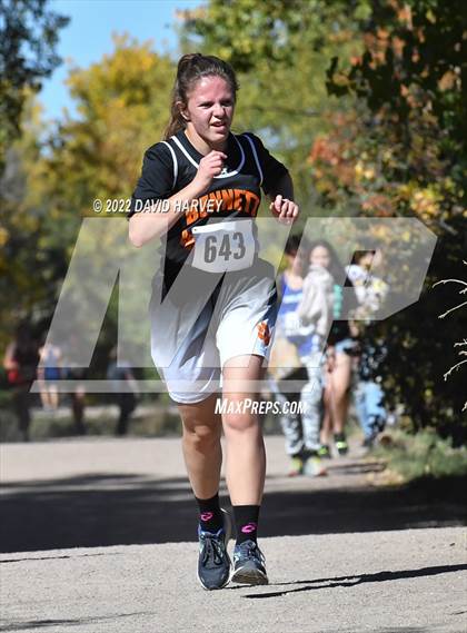 Thumbnail 2 in (CHSAA Regionals 3A) Region 5 Girls Cross Country photogallery.