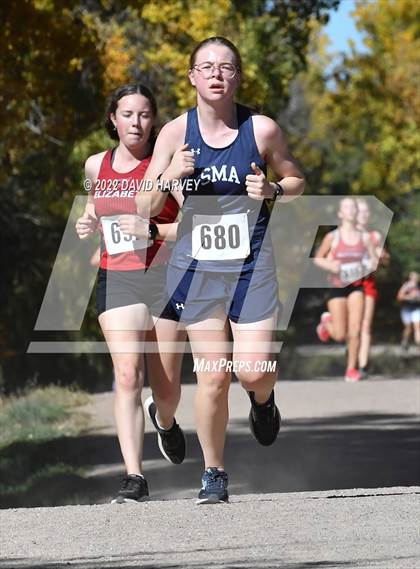Thumbnail 1 in (CHSAA Regionals 3A) Region 5 Girls Cross Country photogallery.