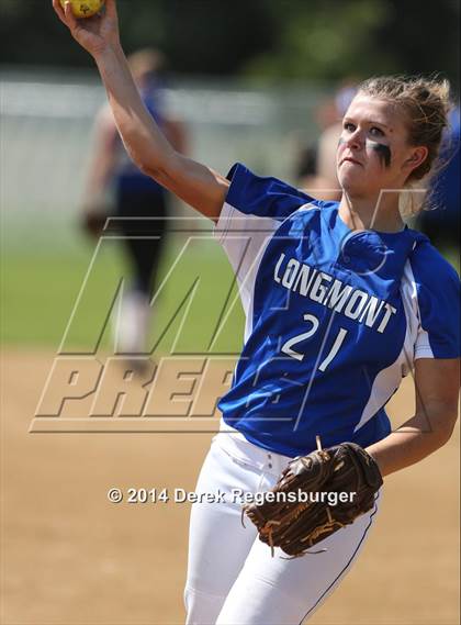 Thumbnail 2 in Longmont vs. Peak to Peak (Spartans Invitational) photogallery.